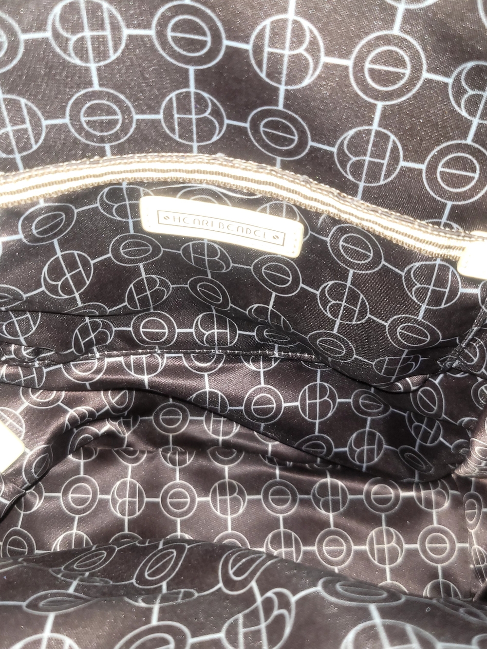 Henri Bendel($300 Retail) Black Leather Mini Backpack  Good Cond - Picture 13 of 17